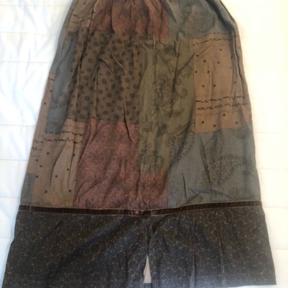 Coldwater Creek Long Patterned Skirt - Picture 4 of 5